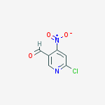 Structure of 6-chloro-4-nitropyridine-3-carbaldehyde