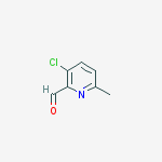 Structure of 3-chloro-6-methylpyridine-2-carbaldehyde