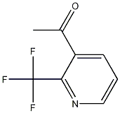 Structure of 1-[2-(TRIFLUOROMETHYL)-3-PYRIDINYL]ETHANONE