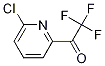 Structure of 1-(6-chloropyridin-2-yl)-2,2,2-trifluoroethanone