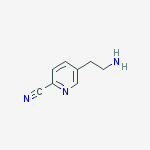Structure of 5-(2-aminoethyl)pyridine-2-carbonitrile