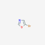 Chemical structure of 5-bromooxazole