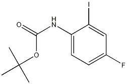 Structure of N-Boc 2-Iodo-4-fluoroaniline