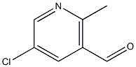 Structure of 5-chloro-2-Methylnicotinaldehyde