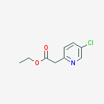 Structure of Ethyl 2-(5-chloropyridin-2-yl)acetate