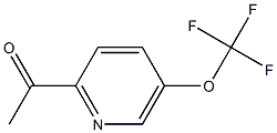 Structure of 1-[5-(trifluoromethoxy)-2-pyridinyl]Ethanone