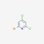 Structure of 2-bromo-4,6-dichloropyridine