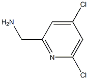 Structure of (4,6-dichloropyridin-2-yl)methanamine