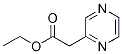 Structure of Pyrazin-2-yl-acetic acid ethyl ester