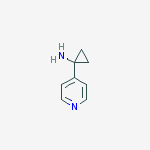 Structure of 1-(Pyridin-4-yl)cyclopropanaMine