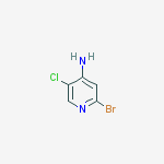 Structure of 2-bromo-5-chloropyridin-4-amine