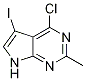 Structure of 4-Chloro-5-iodo-2-Methyl-7H-pyrrolo[2,3-d]pyriMidine