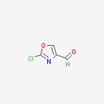 Structure of 2-chloro-1,3-oxazole-4-carbaldehyde
