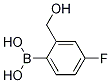 Structure of (4-Fluoro-2-(hydroxyMethyl)phenyl)boronic acid