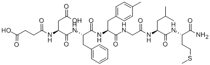 [SUCCINYL-ASP6,ME-PHE8] SUBSTANCE P结构式