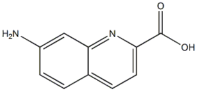 Structure of 2-QUINOLINECARBOXYLIC ACID 7-AMINO-