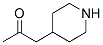 2-Propanone,1-(4-piperidinyl)-结构式