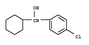 Structure of 4-Chloro-α-cyclohexylbenzenemethanol