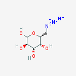 Structure of 6-AZIDO-6-DEOXY- D-GALACTOPYRANOSE