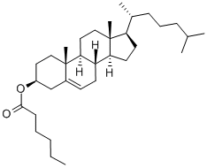Structure of Cholesteryl hexanoate