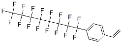 Structure of 4-(Perfluorooct-1-yl)styrene