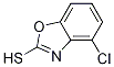 Structure of 4-Chloro-benzooxazole-2-thiol