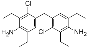 Structure of Bis(4-amino-2-chloro-3,5-diethylphenyl)methane