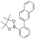 Structure of 4,4,5,5-TetraMethyl-2-(2-(naphthalen-2-yl)phenyl)-1,3,2-dioxaborolane