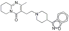 Chemical structure of Desfluoro Risperidone