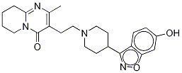 Structure of 6-Desfluoro-6-hydroxy Risperidone