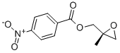 Structure of (2R)-(-)-2-METHYLGLYCIDYL 4-NITROBENZOATE