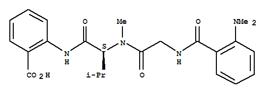 Structure of VIRIDICACID