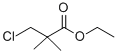 Structure of ETHYL 3-CHLORO-2,2-DIMETHYLPROPANOATE