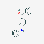 Structure of (4-anilinophenyl)-phenylmethanol