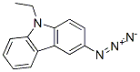 Structure of 3-azido-N-ethylcarbazole