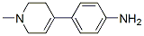 Structure of 4-amino-1-methyl-4-phenyl-1,2,3,6-tetrahydropyridine