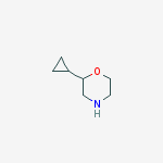Structure of 2-Cyclopropylmorpholine