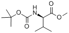 Structure of BOC-D-VALINE METHYL ESTER