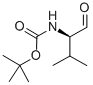 Structure of TERT-BUTYL [(1R)-1-FORMYL-2-METHYLPROPYL]CARBAMATE