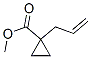 Structure of Cyclopropanecarboxylicacid, 1-(2-propen-1-yl)-, methyl ester