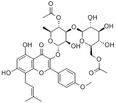 Structure of EPIMEDIOSIDE