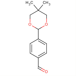 Structure of Benzaldehyde, 4-(5,5-dimethyl-1,3-dioxan-2-yl)-