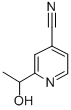 Structure of 4-Pyridinecarbonitrile,2-(1-hydroxyethyl)-