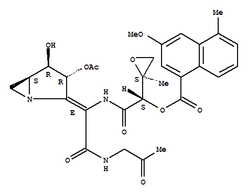 Structure of azinomycin A