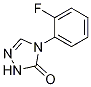 Structure of 4-(2-Fluorophenyl)-1H-1,2,4-triazol-5(4H)-one