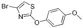 Structure of 4-Bromo-2-(4-methoxyphenoxy)thiazole
