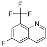Structure of 6-Fluoro-8-(trifluoromethyl)quinoline