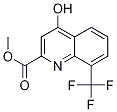 Structure of Methyl 4-hydroxy-8-(trifluoromethyl)quinoline-2-carboxylate