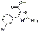Structure of Methyl 2-amino-4-(3-bromophenyl)thiazole-5-carboxylate