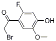 Structure of 2-Fluoro-4-hydroxy-5-methoxyphenacyl bromide